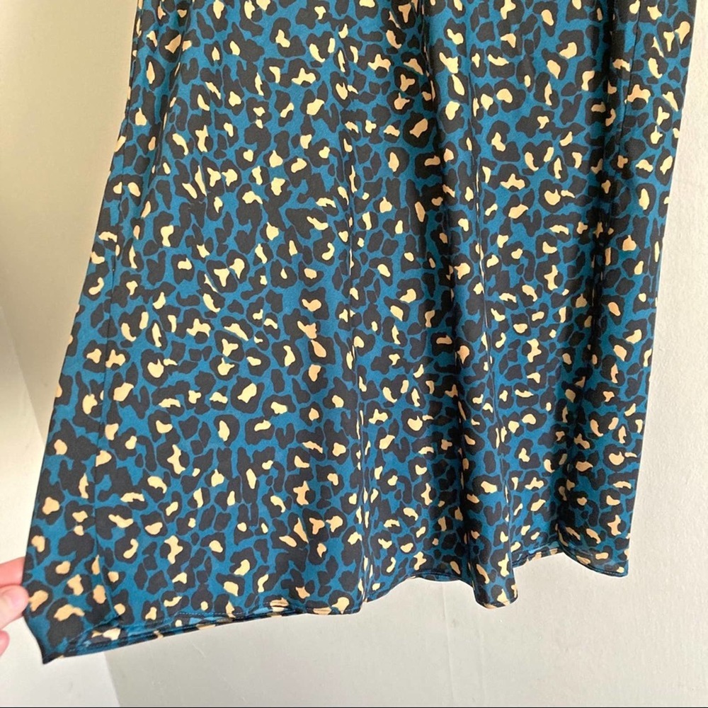 BCBGENERATION stardust cheetah satin midi skirt - Picture 4 of 10